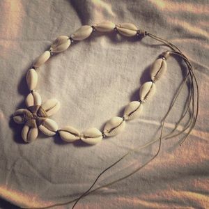 Pooka shell necklace